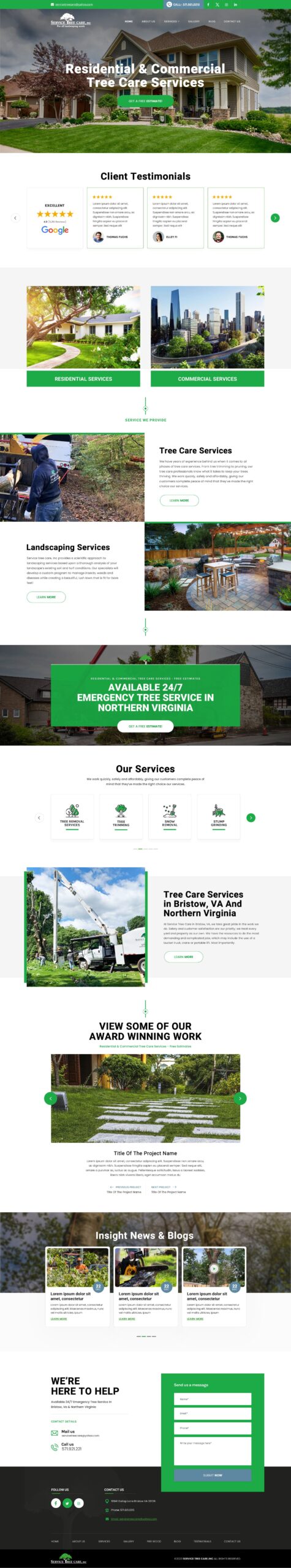 Service Tree Care, Inc.