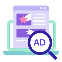 Inbound Marketing Service Icons Display Ads