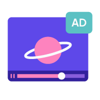 Inbound Marketing Service Icons Video Ads