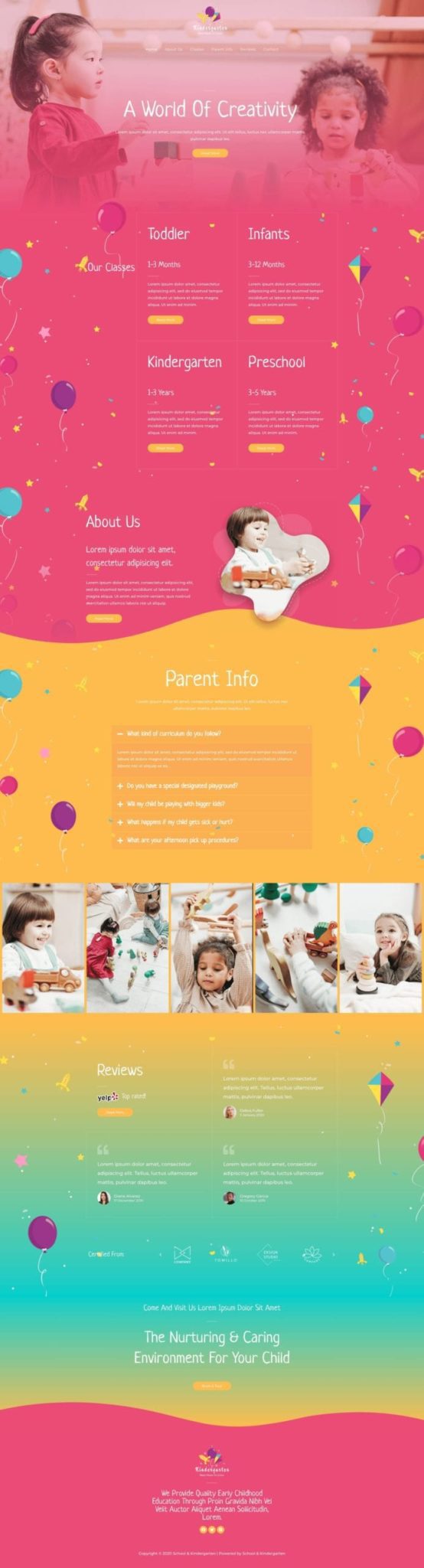 Preview Daycare Site