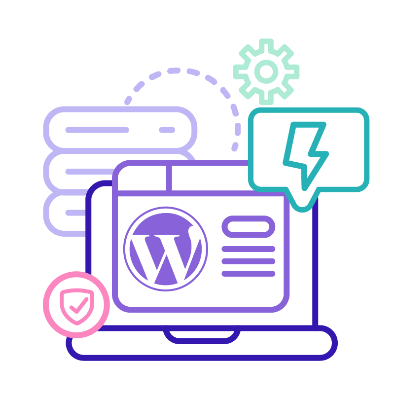 WP WordPress Speed Icon