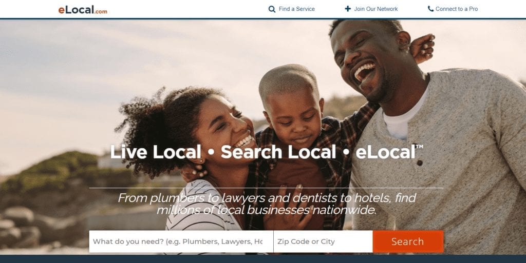 eLocal Find Anything Local Anywhere
