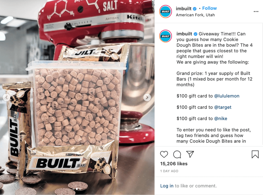 Imbuilt hosts giveaways on boost engagement on social media