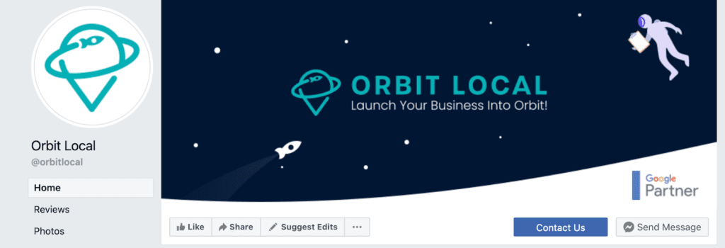 Orbit Local Facebook page