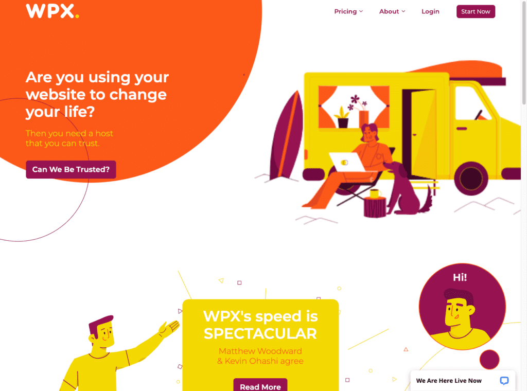 WPX affordable web hosting