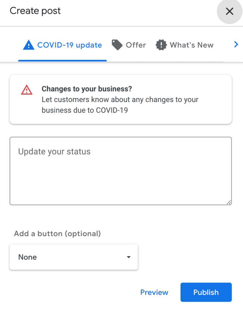 Use COVID-19 Posts to Update Customers on Safety Measures