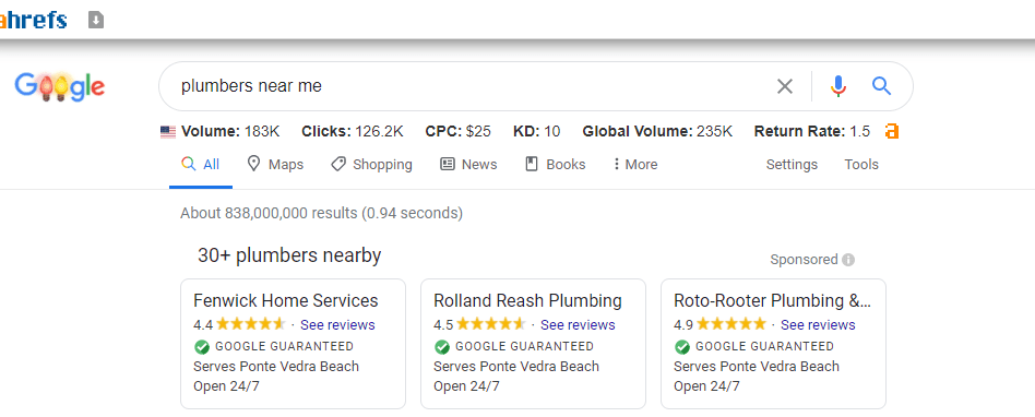 plumbers near me Google Search